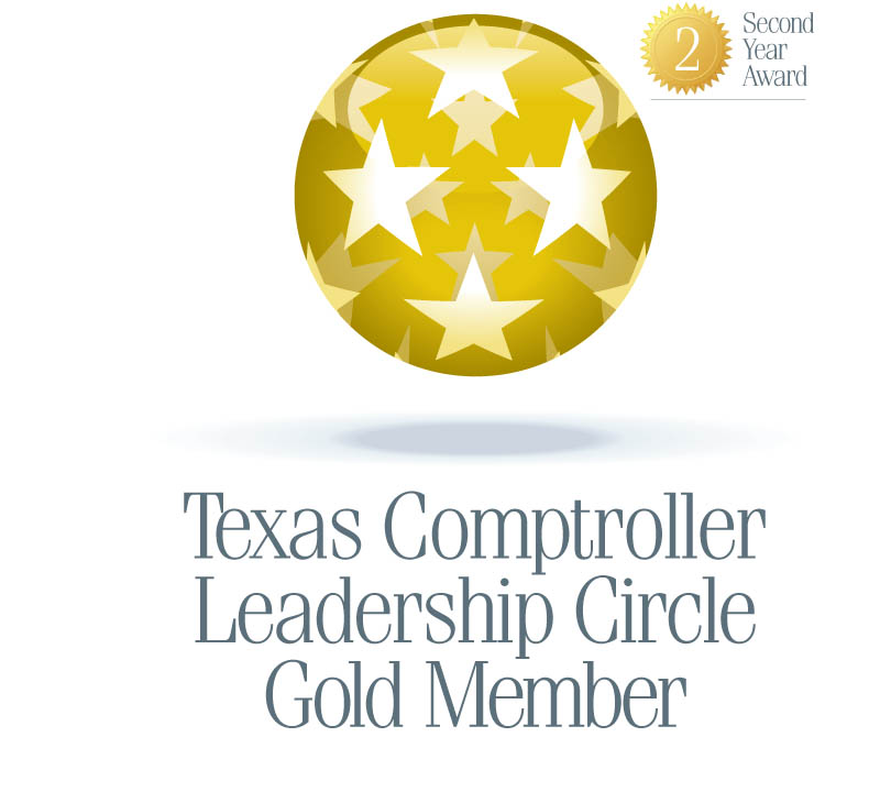 Texas Comptroller Leadership Circle Gold Member